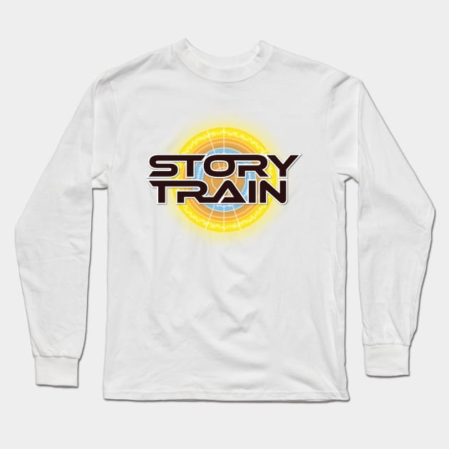 Story Train Long Sleeve T-Shirt by iannorrisart